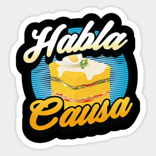 Peruvian Food Sticker